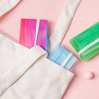 Mini Portable Disposable Masks Storage Clip/ Reusable Foldable Mask Safe Pollution Free Dustproof Clip
