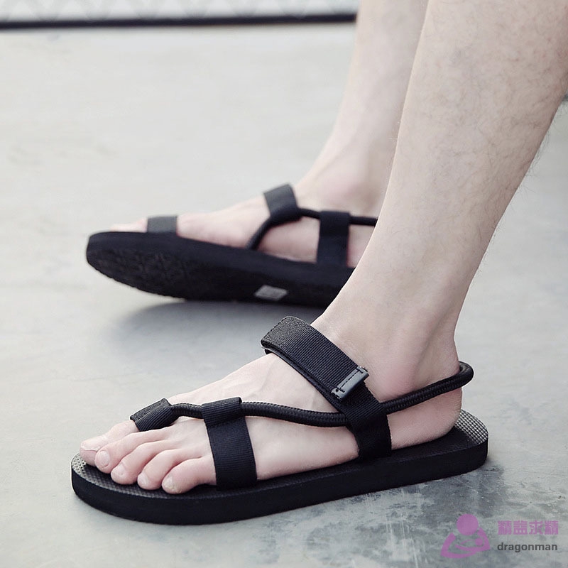 Giày sandal xỏ ngón đế bằng chống trượt dành cho nam nữ