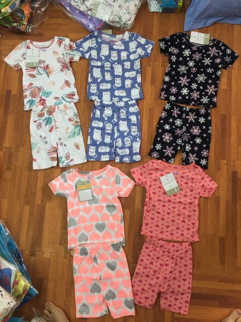 Combo 5 bộ carter chất bozip cho bé trai bé gái