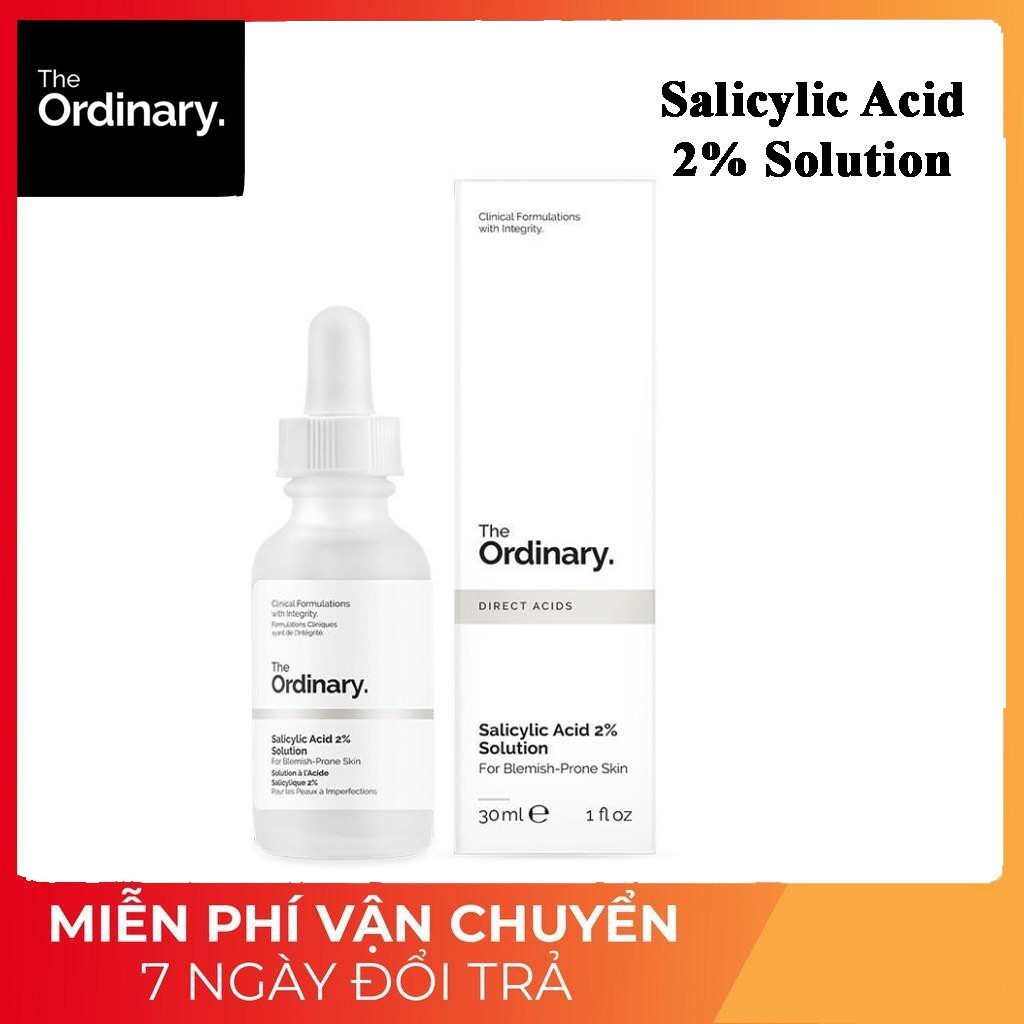 Serum Cải Thiện Thâm Mụn  The Ordinary Salicylic Acid 2% Solution