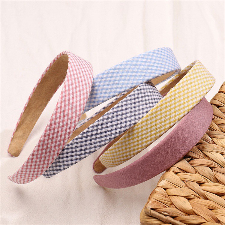 Băng Đô Cài Tóc Họa Tiết Kẻ Sọc Màu Sắc Cổ Điển Thời Trang Mùa Hè Cho Nữ