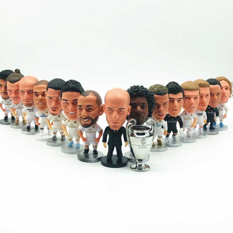 Mô Hình Ngôi Sao Bóng Đá real madrid 7 # 6.5cm