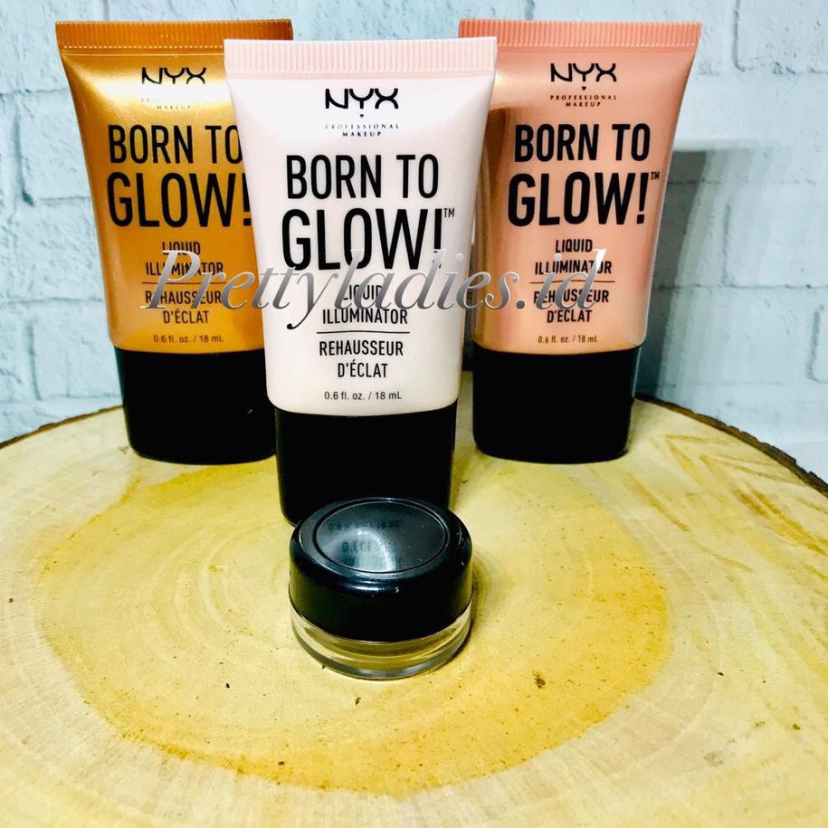 (Hàng Mới Về) Lọ Đựng Dung Dịch Làm Sáng Da (Wgr-1272) Nyx Born To Flash Share In Jar