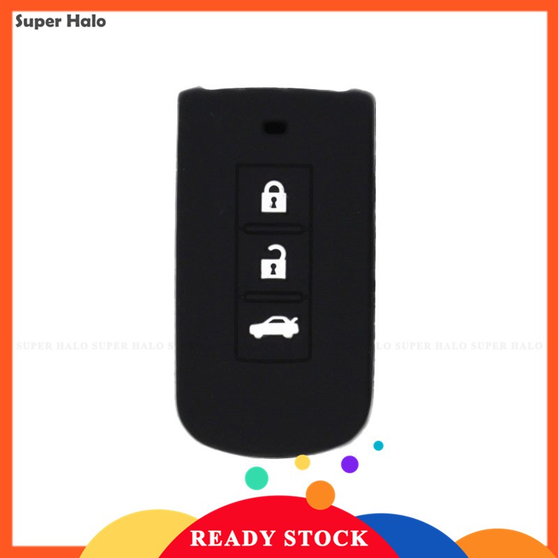 Bao Silicone Bảo Vệ Chìa Khóa từ xa cho Mitsubishi Outlander ASX Attrage Triton
