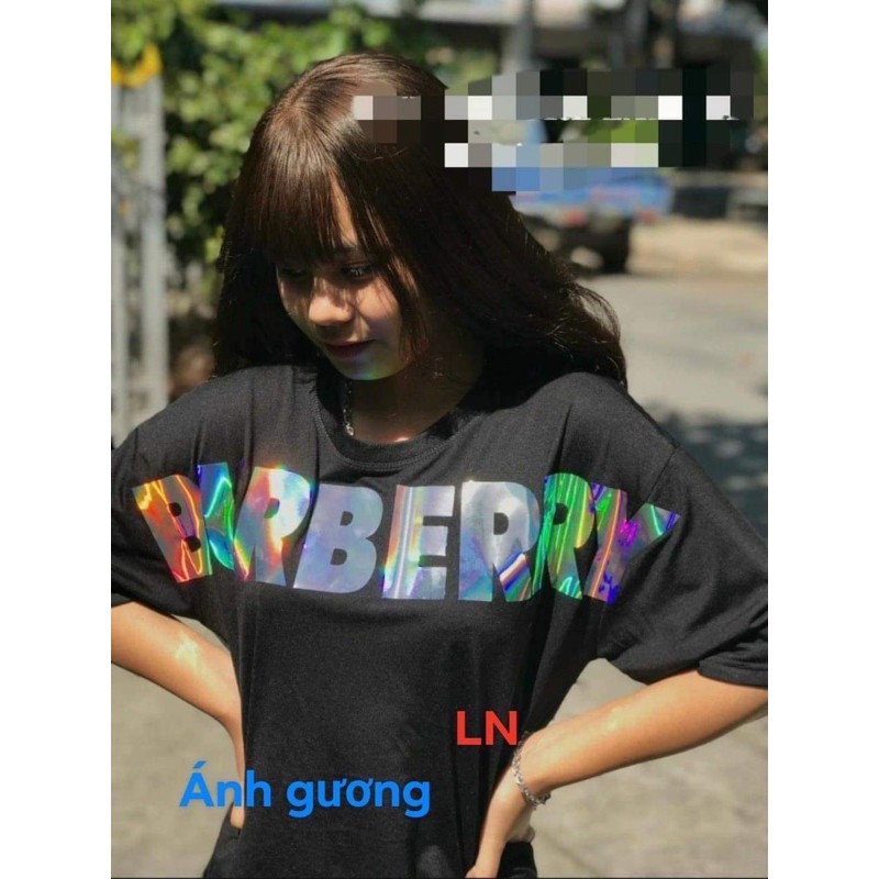 Áo cộc tay ánh gương Bbr ngang ngực DA35