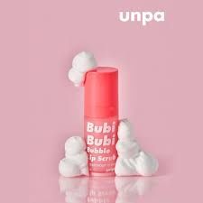 Gel Tẩy Tế Bào Chết Sủi Bọt Cho Môi Unpa Bubi Bubi Bubble Lip Scrub 10ml
