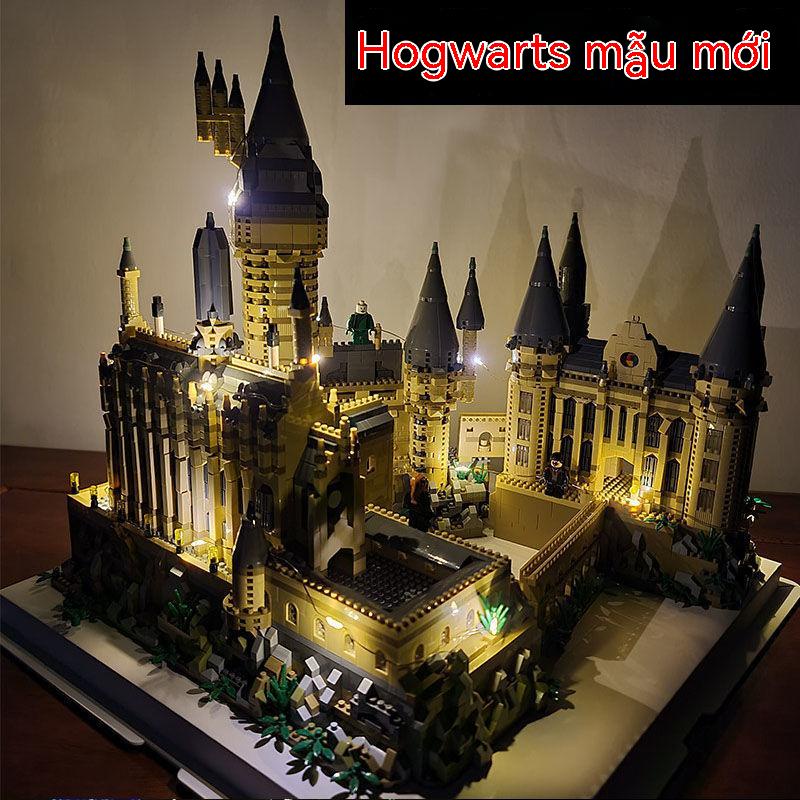 Tương thích Lego Hogwarts Lâu đài Chàng trai Khu nhà lớn ngành kiến ​​​​trúc Harry Potter độ khó cao