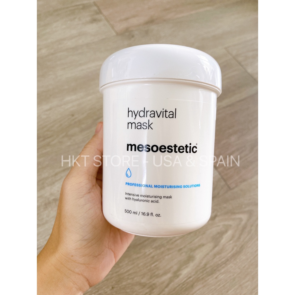 [HKT Store] Mesoestetic Mặt nạn Hydravital mask 500ml Dưỡng ẩm & phục hồi cho da khô & thiếu nước (dạng kem)