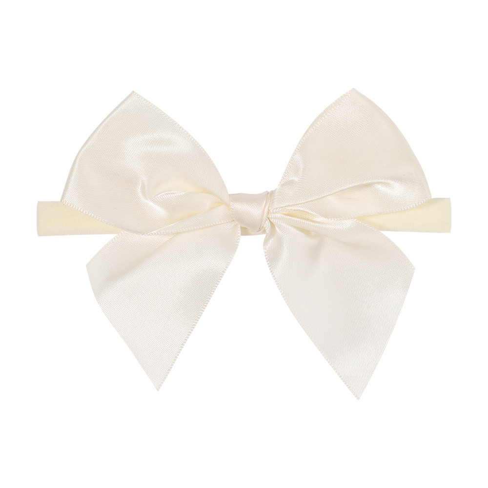 RainBow Bows 1 Băng Đô Vải Lụa Satin Thắt Nơ Dễ Thương Cho Bé Gái Sơ Sinh