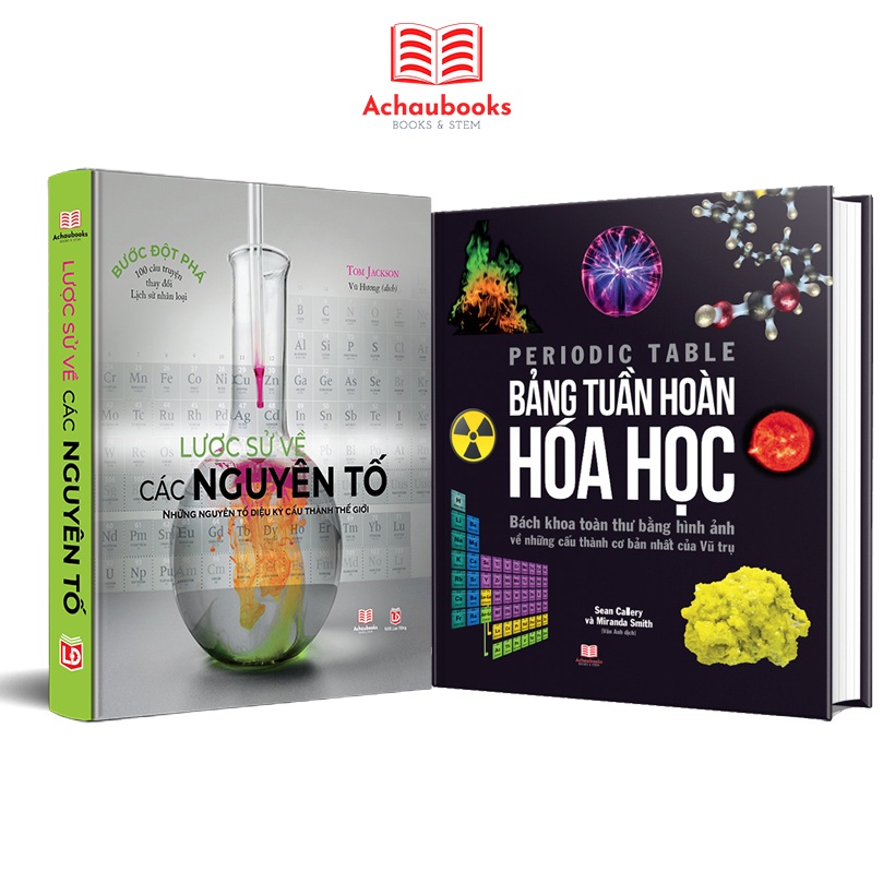 Sách bảng tuần hoàn hoá học và lược sử về các nguyên tố Á Châu Books