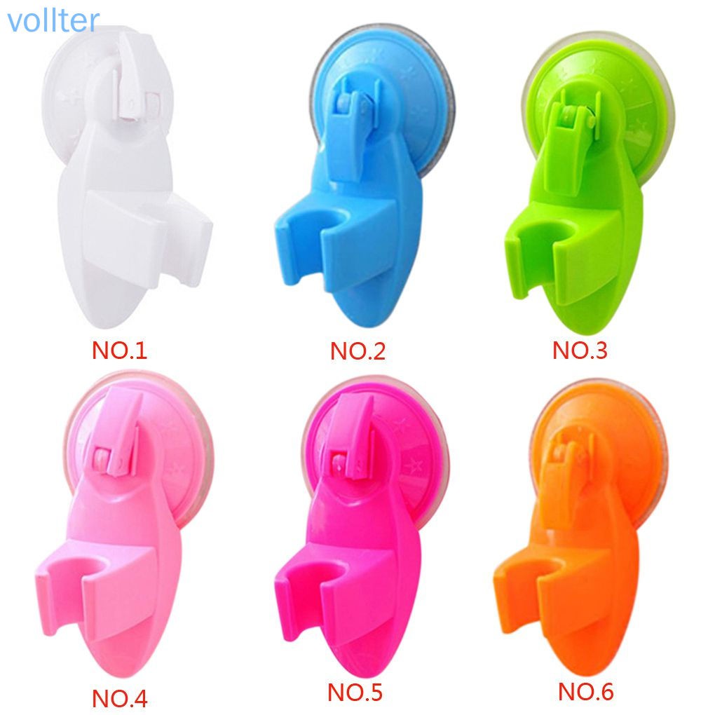 Giá Đỡ Đầu Vòi Sen Có Cốc Hút Gắn Tường Tiện Dụng