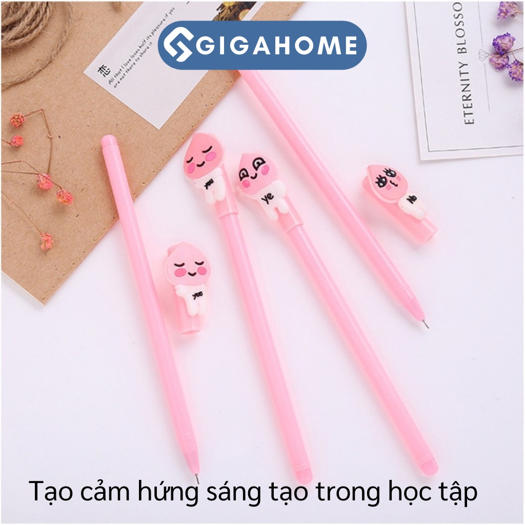 Bút Bi Hình Đào Đáng Yêu GIGAHOME Cho Bé Học Tập 6910