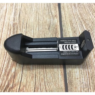 DOCK SẠC, cục sạc pin 3.7V 18650 1 pin Chân cắm liền