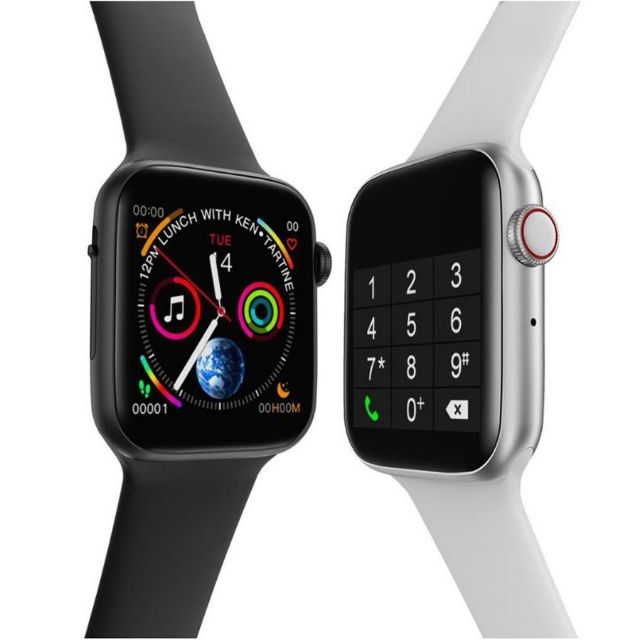 Đồng hồ thông minh W34 - giống APPLE WATCH SERIES 4 100% về hình thức