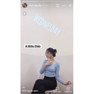 Áo croptop hoa nhí