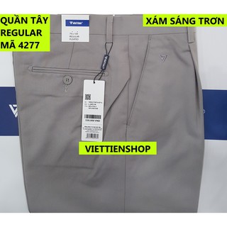 (4277 QTR) QUẦN TÂY VIỆT TIẾN CÓ LY (KO ÔM - REGULAR)