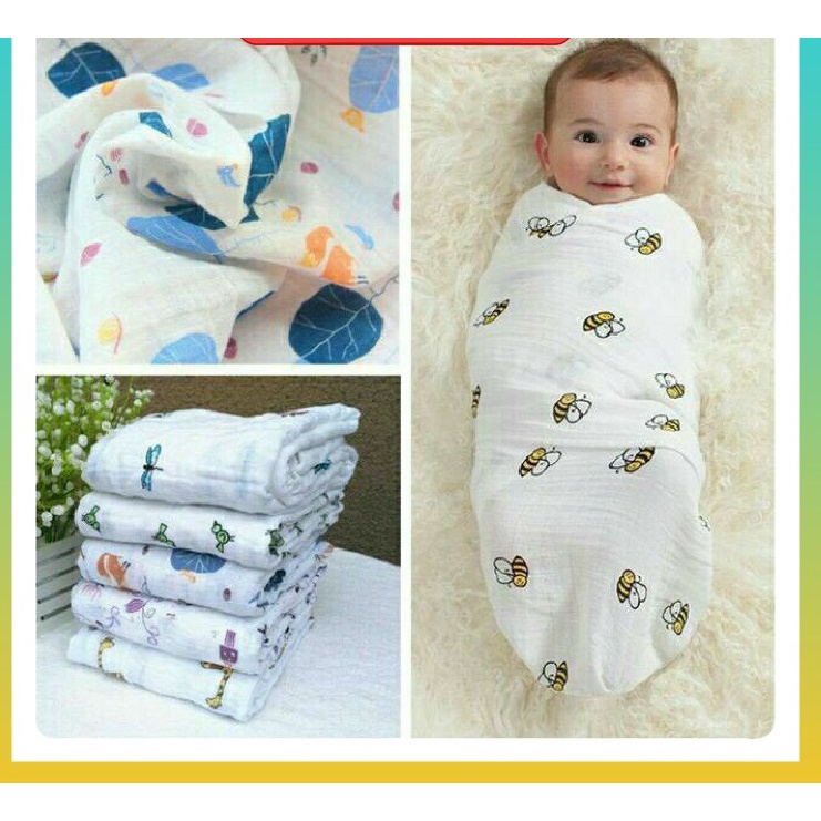Ủ kén Kiluta chống giật mình, sợi tre, miếng dán, dành cho bé sơ sinh, siêu mềm mịn, thoáng mát