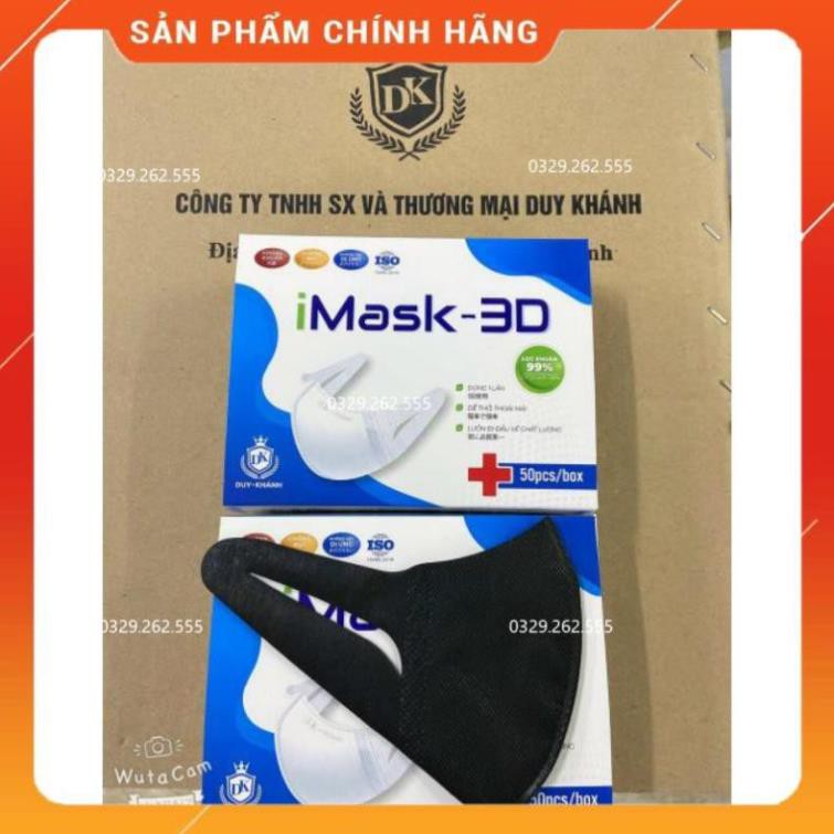 (3d Đen) Hộp khẩu trang 3d mask công nghệ Nhật màu Đen