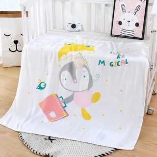 Chăn lụa cotton mềm mịn cao cấp Kiluta, chăn lụa mùa hè cho bé (KT 110x120cm)