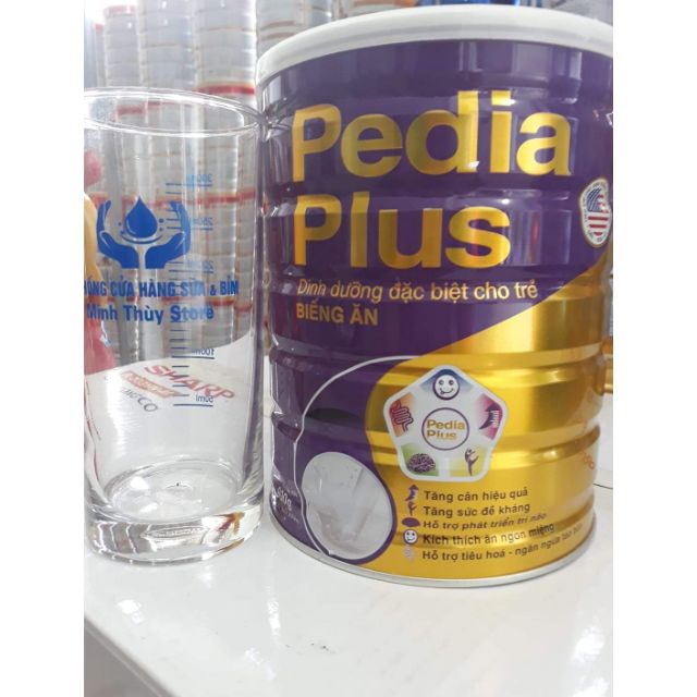 Sữa PediaPlus lon 900g dành cho trẻ 1-10 tuổi trẻ biếng ăn nhẹ cân, trẻ tiêu hóa kém