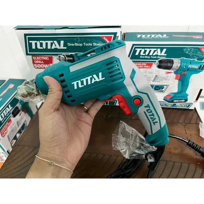 TOTAL Máy khoan điện  500W TD2051026E
