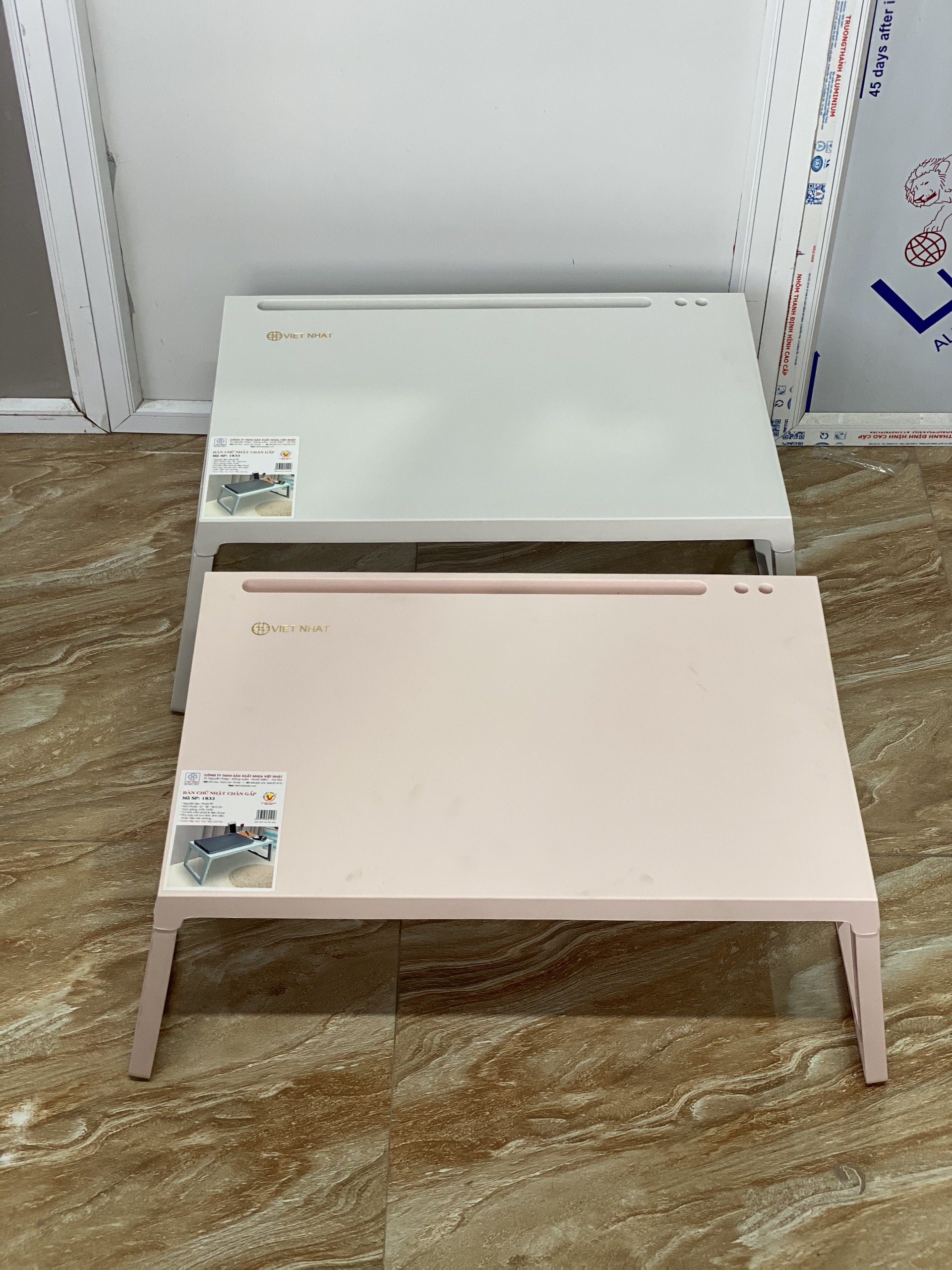 bàn gấp thông minh bằng nhựa,bàn gấp có khe cắm điện thoại có khe để ibap 1833 | BigBuy360 - bigbuy360.vn