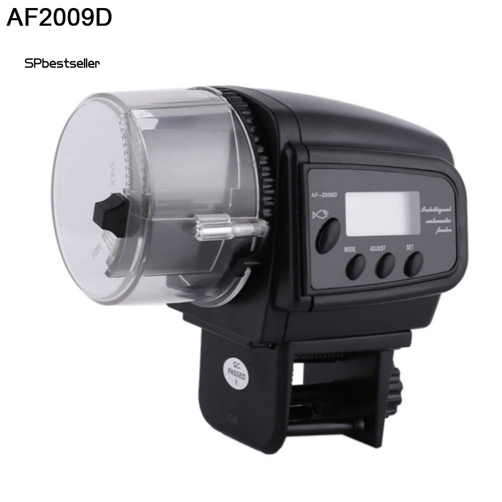 Thiết bị cho cá ăn tự động chạy bằng pin siêu tiện lợi