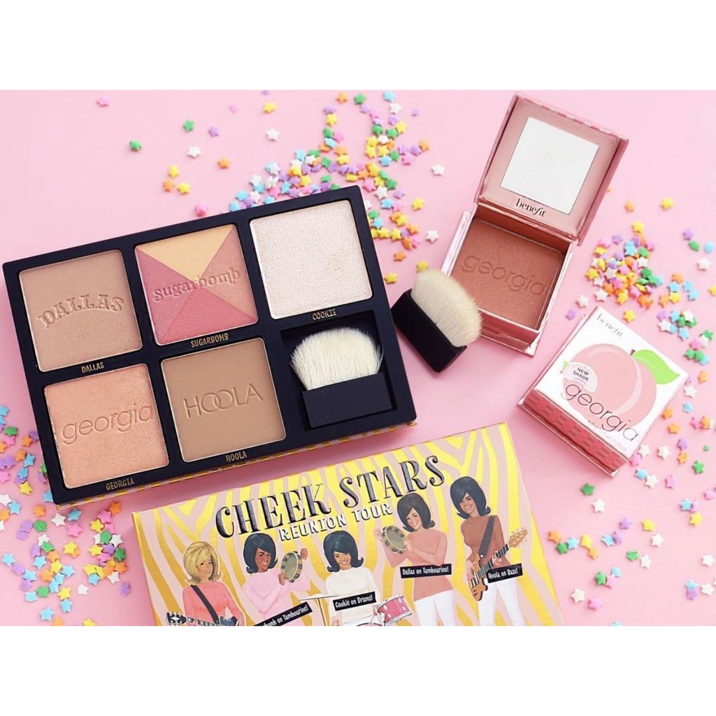 BẢNG PHẤN MÁ - HIGHLIGHT - BRONZER BENEFIT CHEEK STARS REUNION TOUR PALETTE CHÍNH HÃNG - 5470