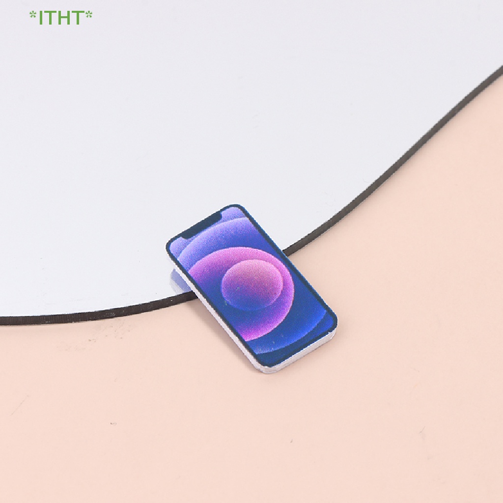 Điện Thoại Di Động Mini Tỉ Lệ 1: 12 Trang Trí Nhà Búp Bê Mới
