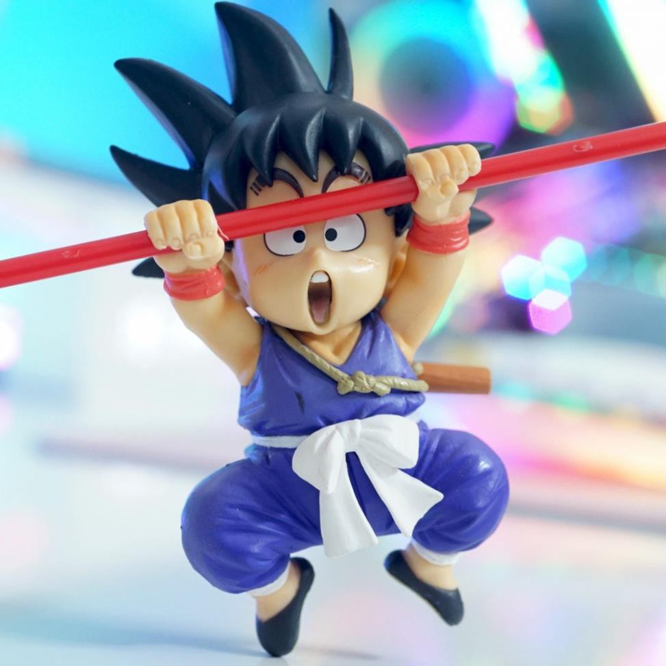 MÔ HÌNH GOKU KID FES CẦM GẬY 18CM