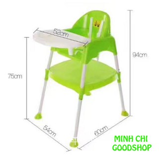 GHẾ ĂN DẶM ĐA NĂNG CHO BÉ