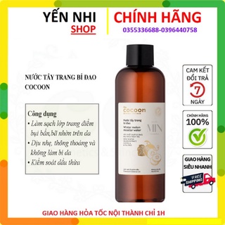Nước tẩy trang bí đao Cocoon 140ml-500ml