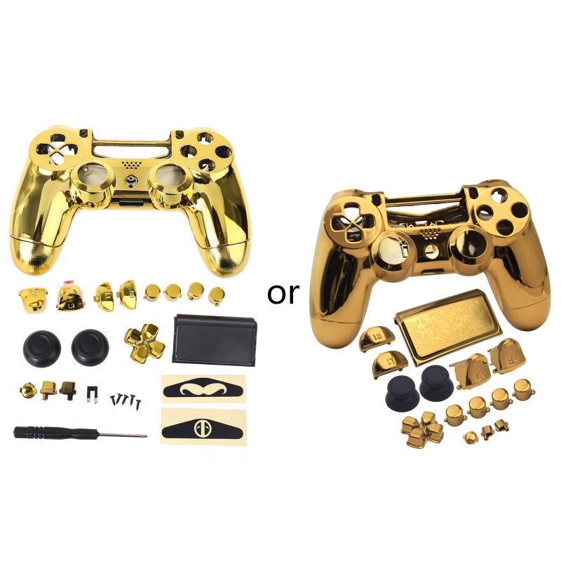 Vỏ Bọc Bảo Vệ Nút Bấm Điều Khiển Mạ Chrome Cho Tay Cầm Chơi Game
