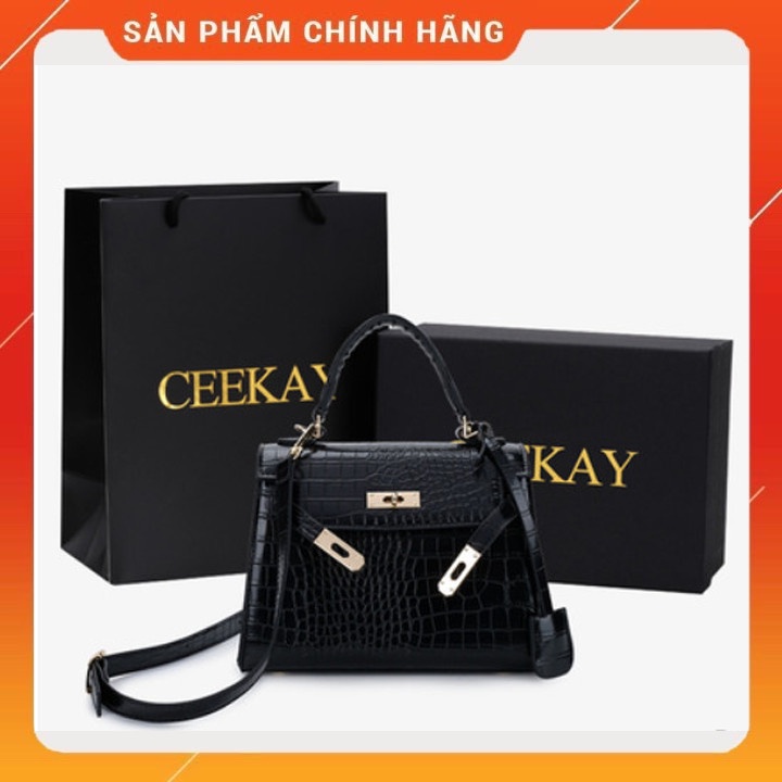 𝐂𝐄𝐄𝐊𝐀𝐘 𝐀𝐔𝐓𝐇  - Túi Kelly 2021 thời trang cao cấp phong cách nước ngoài ( FULL BOX)