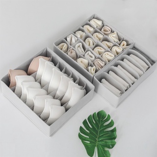 Hộp vải chia ngăn đựng đồ lót, tất, khăn, đồ trẻ em