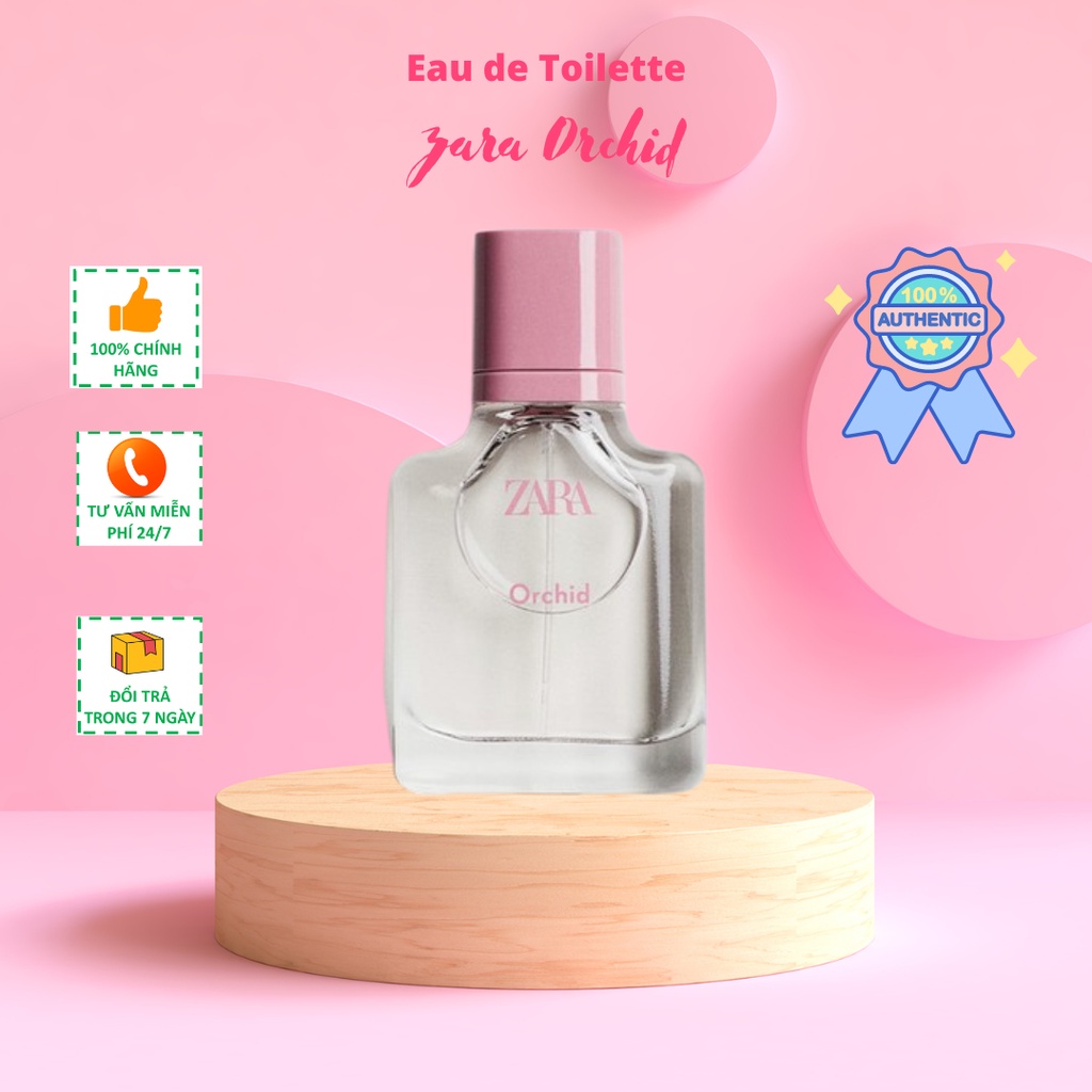 Nước hoa nữ thơm lâu Zara Orchid EDT 5ml, 10ml, 20ml