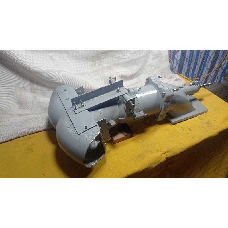 turbo jet 100 mm chế thuyền,cano composite.