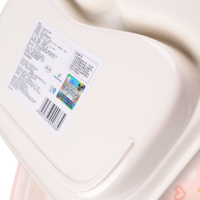 Khay chia thức ăn 3 ngăn bằng Melamine cao cấp chịu nhiệt cho bé