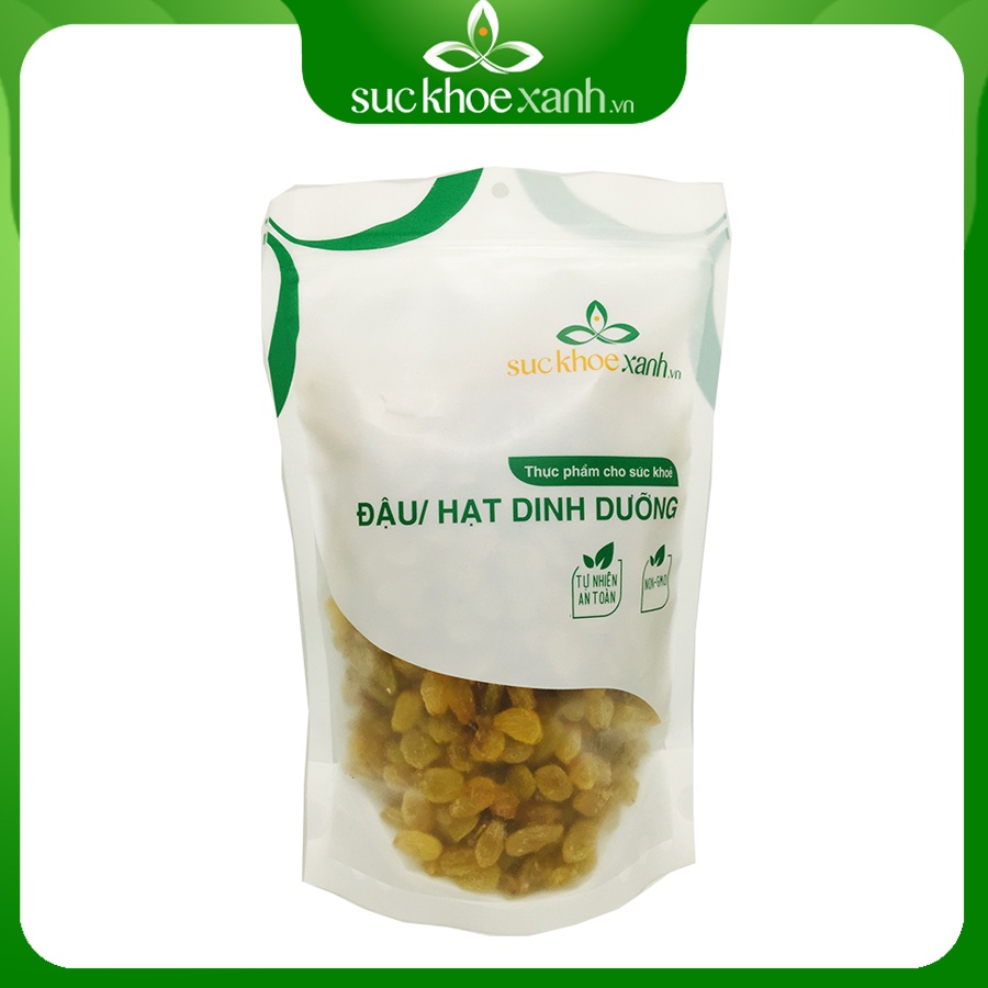Nho khô vàng SKX, nhập khẩu Ấn Độ bịch 500g