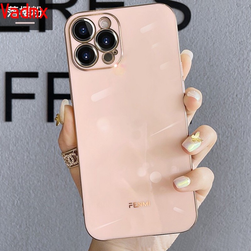 Ốp Điện Thoại Mềm Mạ Viền Bảo Vệ Camera Cho Xiaomi Redmi 9t Note 9t 9s 9 Pro Max 8 Pro K40