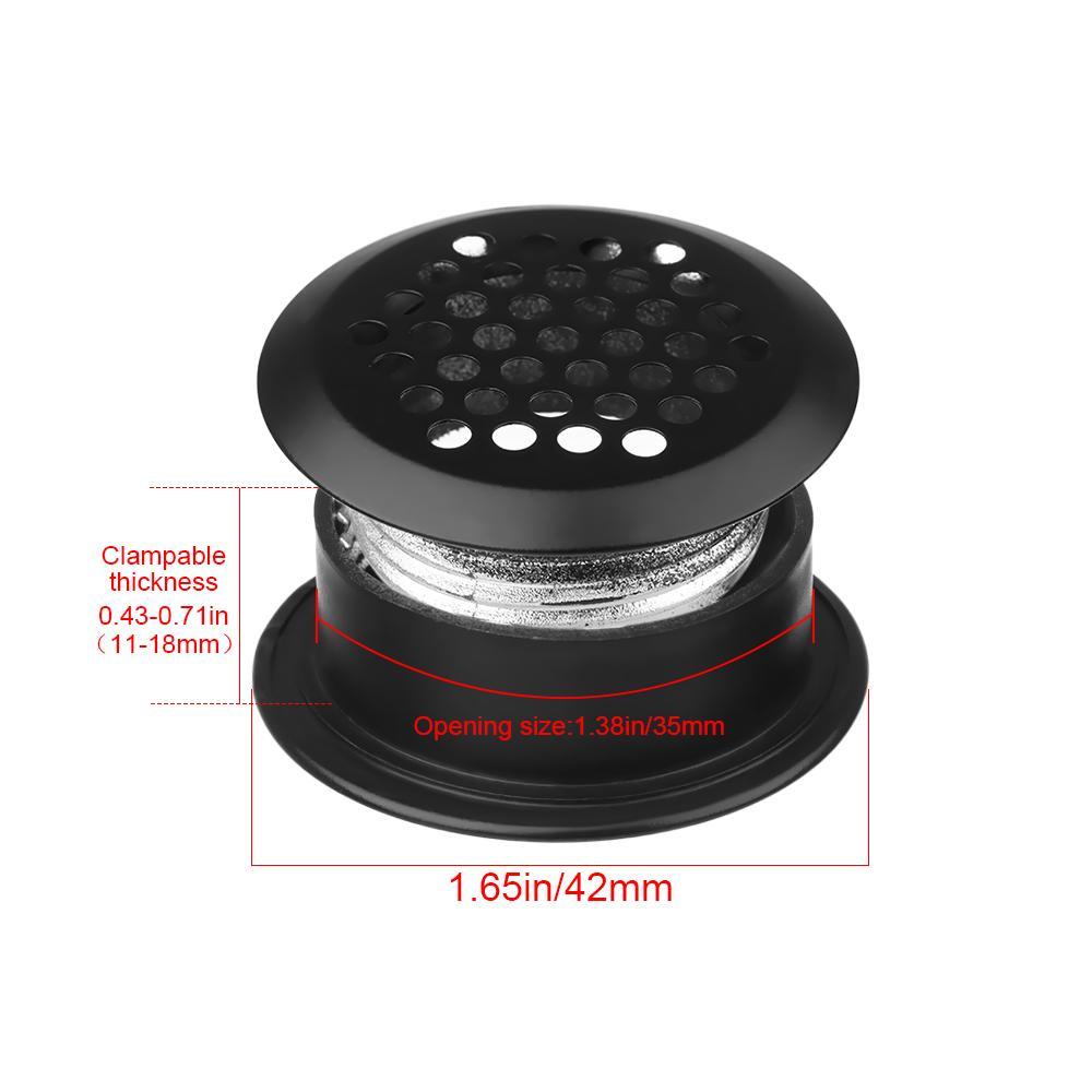 SUYO Set 5 Vỏ Bọc Lỗ Thông Gió Hai Mặt Cho Tủ Giày Dép