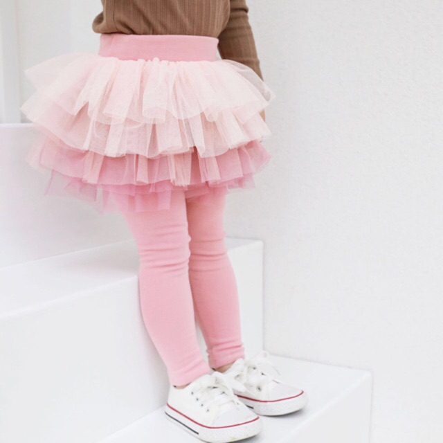 Quần váy/legging váy bé gái