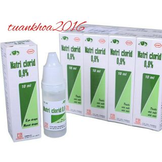 Combo 10 chai nước muối Natriclorid 0.9%