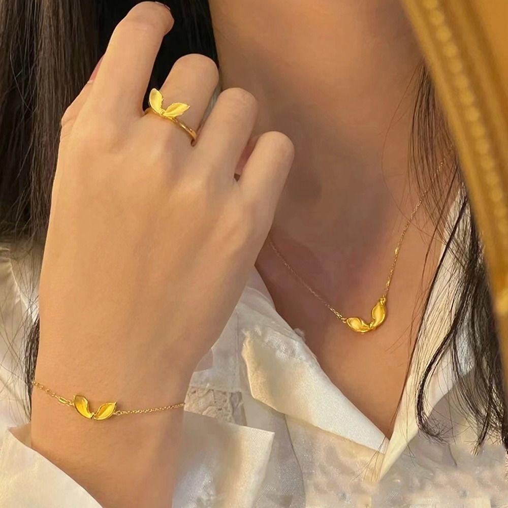 Cát ANEMONE ANEMONE Cát|Vòng Đeo Tay Thiết Kế Tinh Tế Thời Trang Cho Bạn Gái|Nhẫn Tai Thỏ Nhiều Màu Sắc