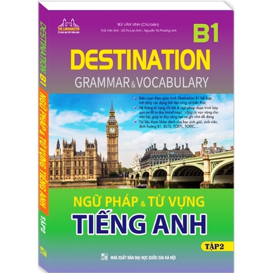 Sách - DESTINATION B1 Ngữ pháp và từ vựng tiếng anh ( tập 2 )