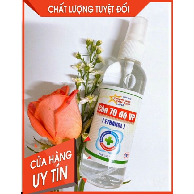 Giá Sỉ Cồn Mini Cầm Tay Bỏ Túi 70 độ có Vòi Xịt