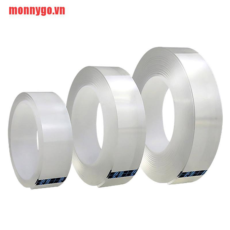 Băng keo hai mặt nano trong suốt có thể tái sử dụng