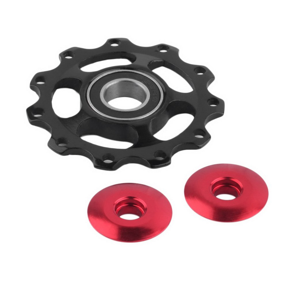 ☆FY☆Mtb Bicycle Rear Derailleur Pulley Jockey Wheel Bike Guide Roller Idler Part