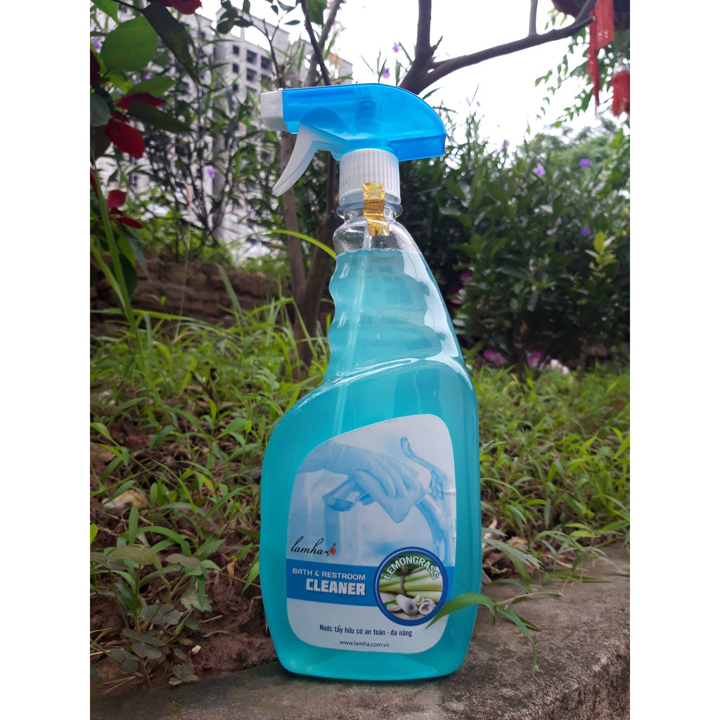 Nước tẩy phòng tắm & vệ sinh Sả Chanh LAMHA 700ml