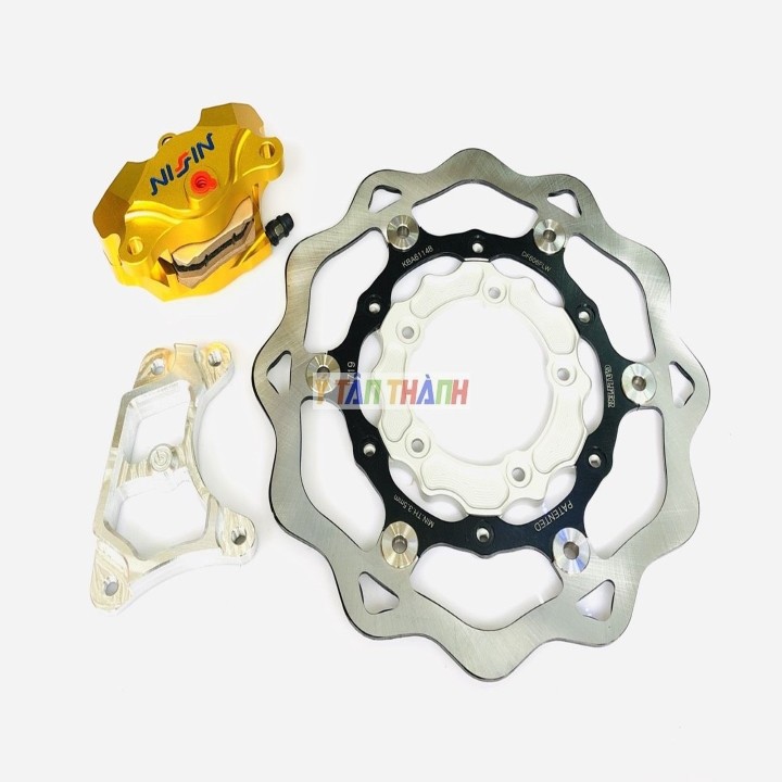 bộ đĩa KTM heo nissin VÀNG gắn vario 2019